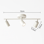 3 têtes blanches / Blanc chaud