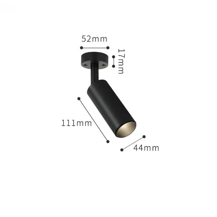 Spot LED petit angle à montage en surface pour décoration de restaurant — LZ4P9XQ