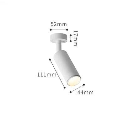 Spot LED petit angle à montage en surface pour décoration de restaurant — LZ4P9XQ