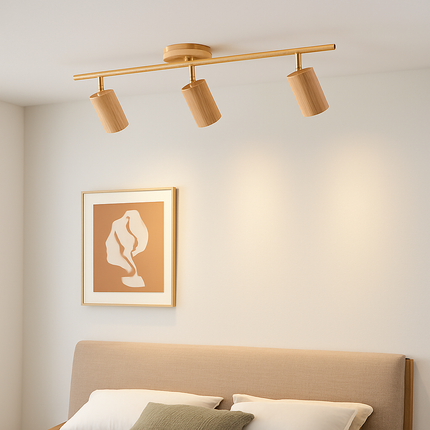 Spot intérieur en noyer au design élégant — LZ4F7Q2