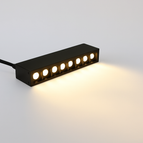 Blanc / Lumière blanche 4000K|30W(15 perles) / Gradable