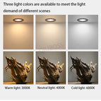 black / Cold White / 7W Dimmable
