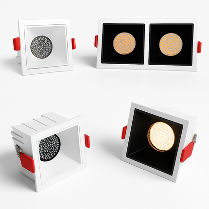 Spot LED encastrable moderne avec éclairage COB intégré — LZ4X9P2