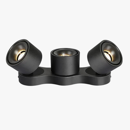 spots led rotatifs pliables à intensité variable pour éclairage intérieur