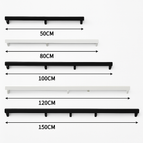 Blanc - 1 trou / 25cm