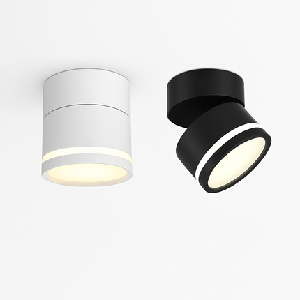 Plafonnier LED tube rotatif 7W-15W angle réglable pour intérieur — LZ4X9QJ2