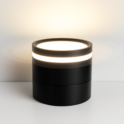 Plafonnier LED tube rotatif 7W-15W angle réglable pour intérieur — LZ4X9QJ2