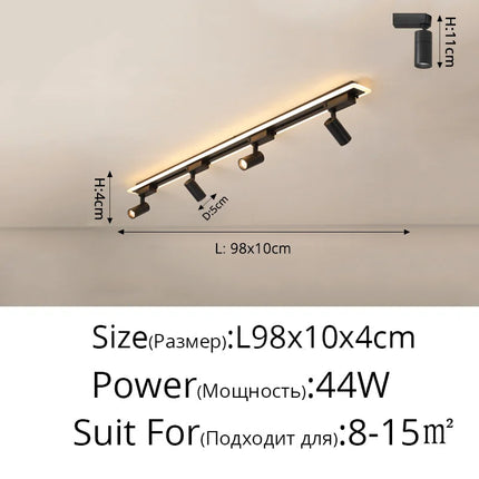 Suspension acrylique moderne avec éclairage LED intégré — LZ4Q7N2