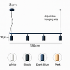 4 têtes / Blanc / Blanc chaud