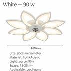 8 lumières blanches / 110V