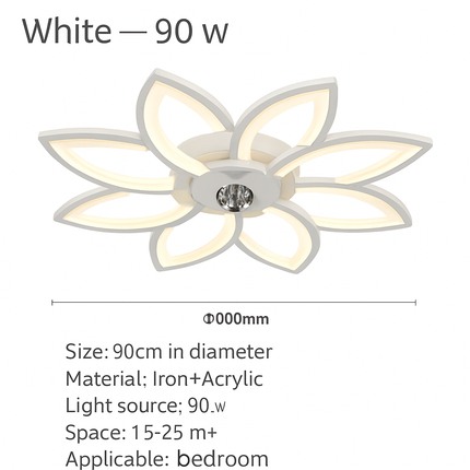 Suspension moderne avec télécommande pour éclairage intérieur — LZ4X9P