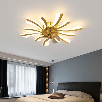 Suspension moderne avec télécommande pour éclairage intérieur — LZ4X9P