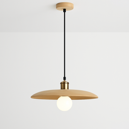 Suspension bois en forme de soucoupe volante — LZ4X9T2