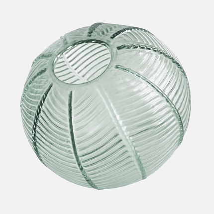 Suspension lumineuse avec boule de verre vert — LZ4P9XQ