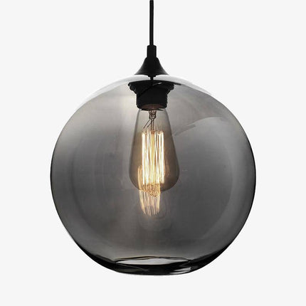 Suspension boule en verre coloré ou fumé Blubble — LZ4X9Q2M