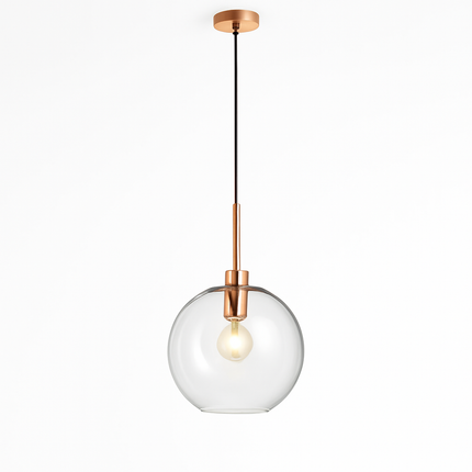 Suspension avec boules en verre et tige métallique — LZ4X9M