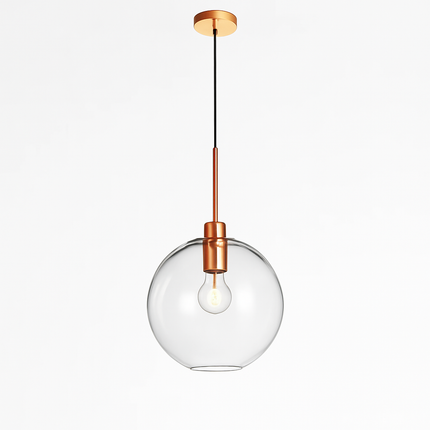 Suspension avec boules en verre et tige métallique — LZ4X9M
