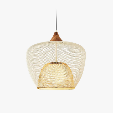 Suspension cage à oiseaux style nordique et industriel moderne — LZ4X9P2