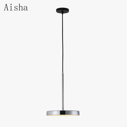Suspension circulaire en fer au design nordique pour intérieur — LZ4X9P