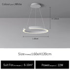 Blanc D80cm / Lumière neutre (4000K)