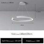 Blanc D80cm / Blanc froid (6 000 K)