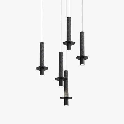 suspension créative en béton rétro pour café et restaurant