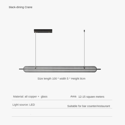 Suspension haut de gamme en cuivre pour éclairage design — LZ4F7Q2