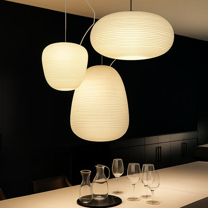 Suspension en verre au design créatif pour intérieur moderne — LZ4X9T