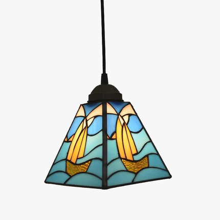Suspension créative style voilier pour décoration méditerranéenne — LZ4X9QJ2