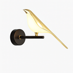 1 applique oiseau / Blanc chaud