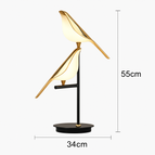 Lampe de table 2 oiseaux / Blanc chaud
