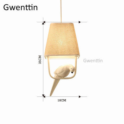 Suspension décorative en forme d’oiseau pour intérieur moderne — LZ4X9M