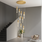 3 têtes / Or / Lumière chaude