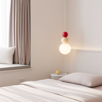 Suspension LED boule lumineuse pour décoration intérieure danoise — LZ4X9M