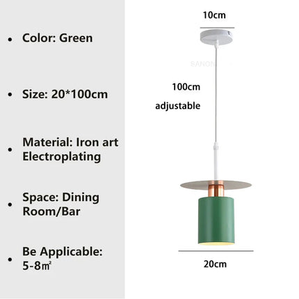 Suspension moderne E27 pour salon, salle à manger et chambre — LZ4X9T