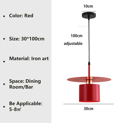 Suspension moderne E27 pour salon, salle à manger et chambre — LZ4X9T