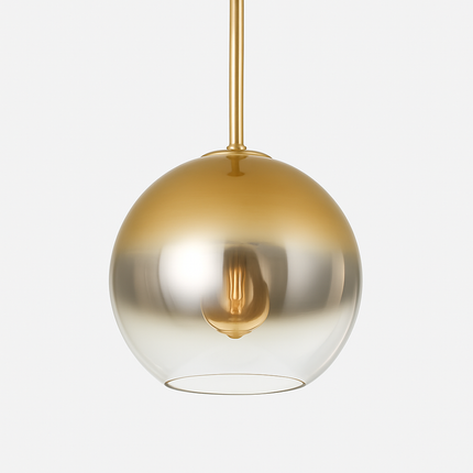 Suspension boule en verre ambré style Loft — LZ4M9Q2