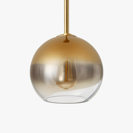 Suspension boule en verre ambré style Loft — LZ4M9Q2