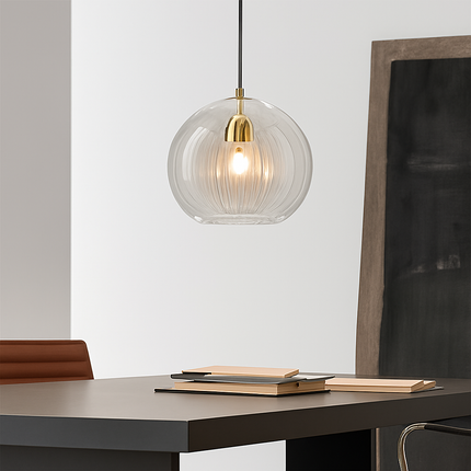 Suspension boule nordique moderne en verre créative — LZ4X9T2