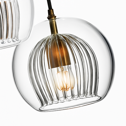 Suspension boule nordique moderne en verre créative — LZ4X9T2