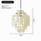 Argenté-D 45cm / Blanc chaud