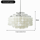 Argenté-D 60cm / Blanc chaud