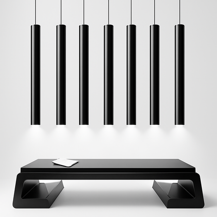 Suspension design cylindrique à LED Cob