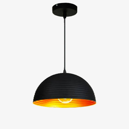 Suspension demi-boule à rayures design — LZ4X9T