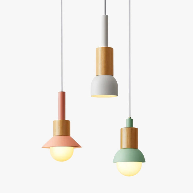 Suspension en bois et métal aux formes variées Window — LZ4P9XQ