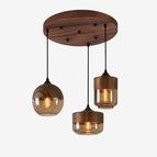 3 lampes - Base ronde
