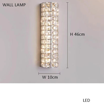 Suspension en cristal naturel avec ceinture en cuir — LZ4G7XQ