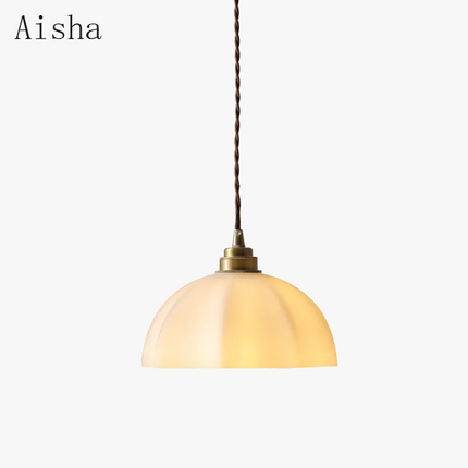 Suspension en cuivre au design élégant pour restaurant et magasin — LZ4X9T2