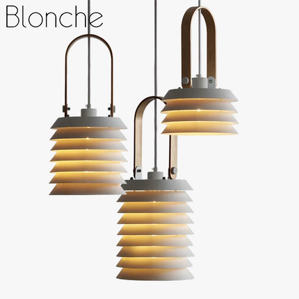Suspension intérieure élégante en forme de lanterne — LZ7D9Q
