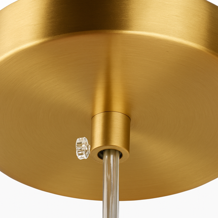 Suspension LED intérieure au design nordique en verre — LZ4T9X